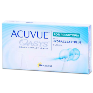 ACUVUE OASYS® for PRESBYOPIA